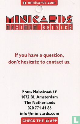 Minicards Amsterdam Service - Thanks & Enjoy - Image 2