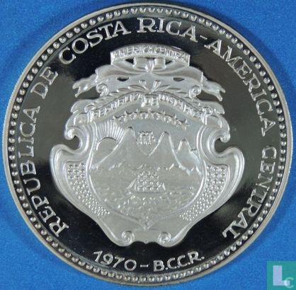 Costa Rica 25 colones 1970 (BE) "25 years of Social Legislation" - Image 1