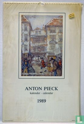 Anton Pieck Kalender.Calendar. 1989  - Afbeelding 1