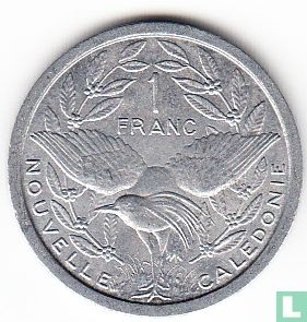 New Caledonia 1 franc 1982 - Image 2