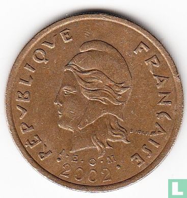 Nieuw-Caledonië 100 francs 2002 - Afbeelding 1