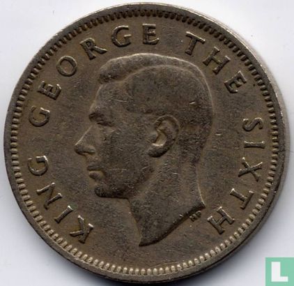 Nouvelle-Zélande 1 shilling 1951 - Image 2