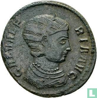Galeria Valeria, vrouw van Galerius, gestorven 315, AE Follis Thessalonica 308-11 - Afbeelding 2