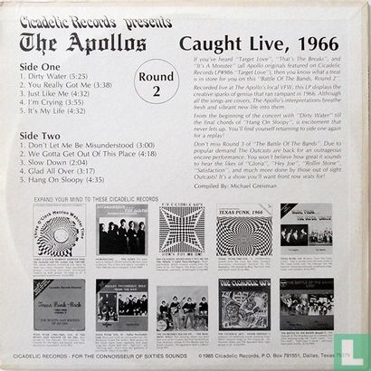 The Battle of the Bands with The Apollos Live, 1966 - Image 2