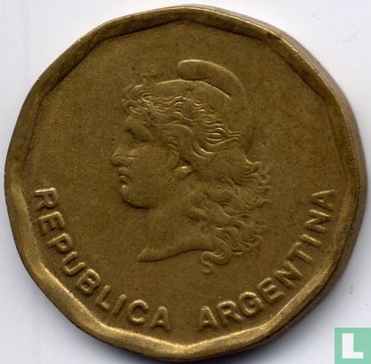 Argentine 50 centavos 1987 - Image 2