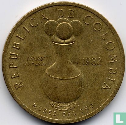 Kolumbien 20 Peso 1982 - Bild 1