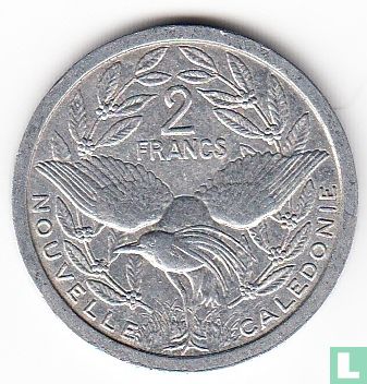 New Caledonia 2 francs 1983 - Image 2