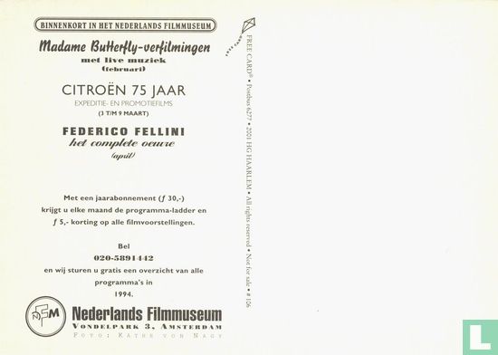 F000106b - Nederlands Filmmuseum Vrouw - Afbeelding 2