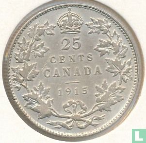 Canada 25 cents 1915 - Afbeelding 1