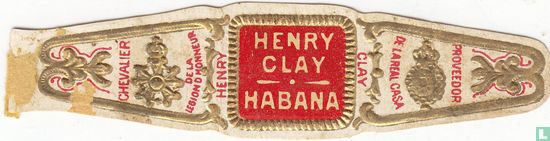 Henry Clay Habana - Chevalier de la legion d'honneur Henry - Proveedor de la real casa Clay   - Afbeelding 1