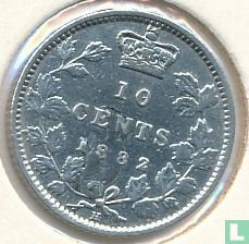 Canada 10 cents 1882 - Image 1