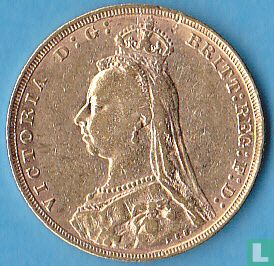 Verenigd Koninkrijk 1 sovereign 1892 - Afbeelding 2