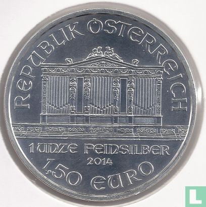 Austria 1½ euro 2014 "Wiener Philharmoniker" - Image 1