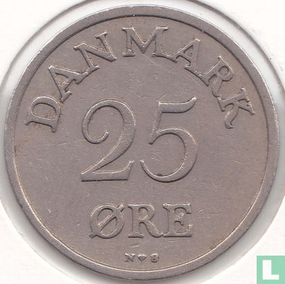 Dänemark 25 Øre 1950 - Bild 2
