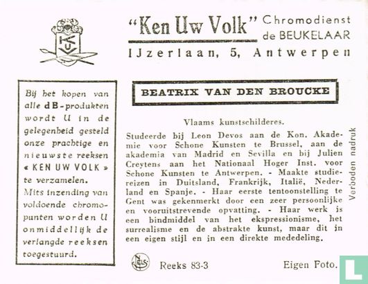 Beatrix Van Den Broucke - Image 2