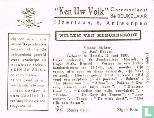Willem Van Herckenrode - Image 2