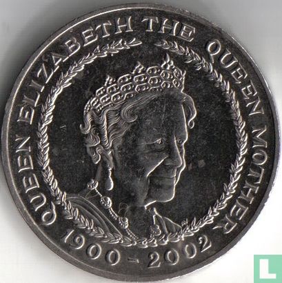 United Kingdom 5 pounds 2002 "In memory of Queen Elizabeth the Queen Mother" - Image 1