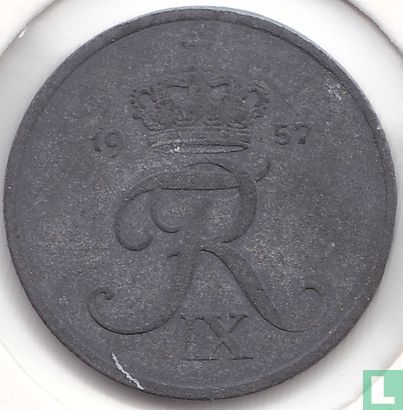 Denemarken 1 øre 1957 - Afbeelding 1