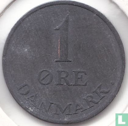 Dänemark 1 Øre 1957 - Bild 2