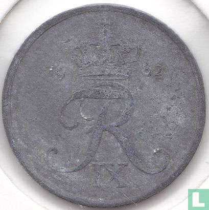 Danemark 1 øre 1962 (zinc) - Image 1