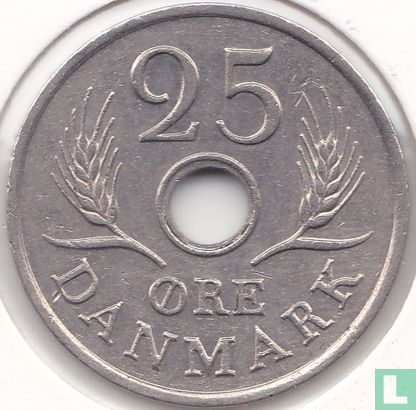 Denemarken 25 øre 1969 - Afbeelding 2
