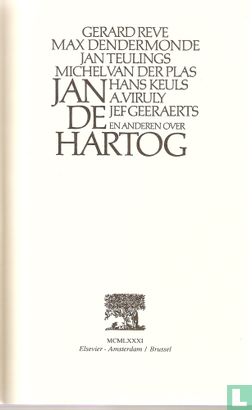 Over Jan de Hartog - Afbeelding 3