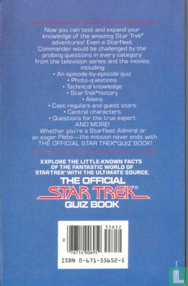 The official Star Trek quiz book - Afbeelding 2