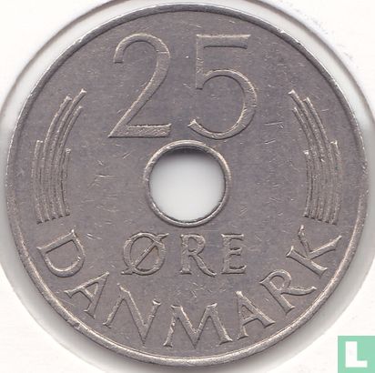 Dänemark 25 Øre 1978 - Bild 2