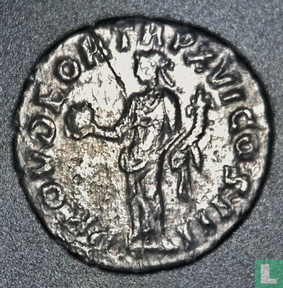 AR denier, 161-180 Apr. J.-C., l'Empire romain, Marc-Aurèle, Rome, 161-162 AD - Image 2