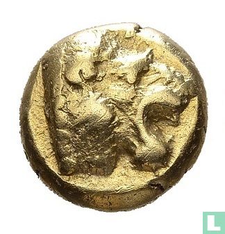 Lesbos, Mytilene. Electrum Hekte c. 521-478 v.C. - Afbeelding 1