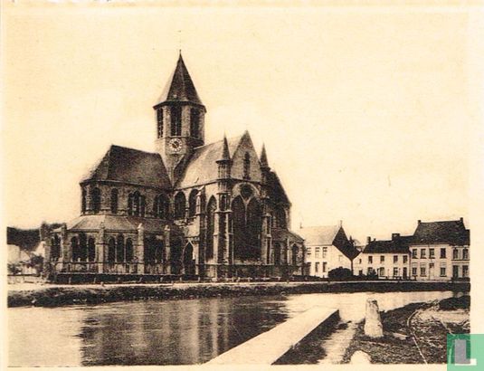 Oudenaarde - De Schelde en O.-L.-Vrouwkerk van Pamele - Afbeelding 1