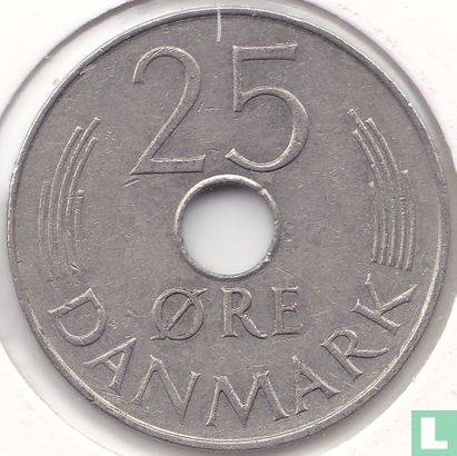 Denemarken 25 øre 1973 - Afbeelding 2