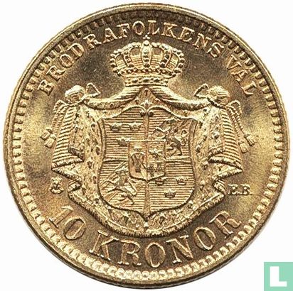 Zweden 10 kronor 1901 - Afbeelding 2
