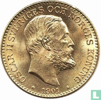 Zweden 10 kronor 1901 - Afbeelding 1