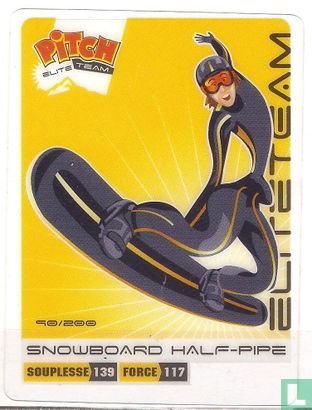 Snowboard Half-pipe
