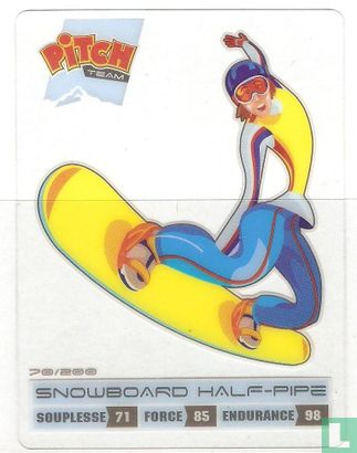 Snowboard Half-pipe