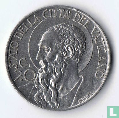 Vatican 20 centesimi 1941 - Image 2
