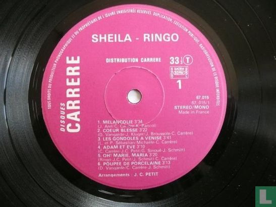 Spécial Sheila-Ringo - Afbeelding 3