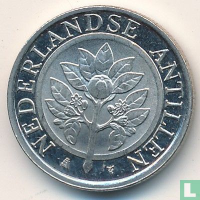Antilles néerlandaises 25 cent 2005 - Image 2