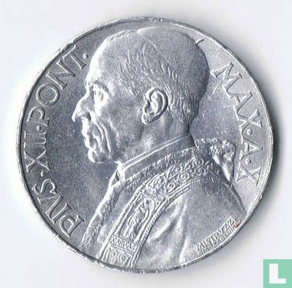 Vatican 10 lire 1948 - Image 2