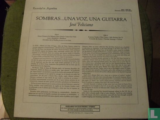 Sombras... Una Voz, Una Guitarra - Image 2