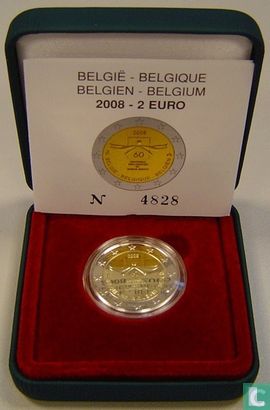 Belgien 2 Euro 2008 (PP) "60 years of the Universal Declaration of Human Rights" - Bild 3