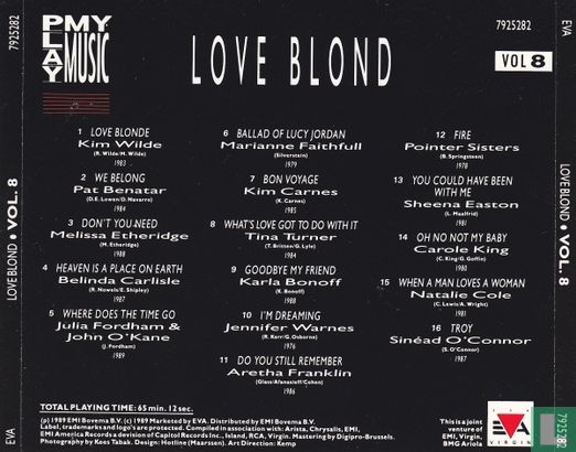 Play My Music - Love Blond - Vol 8 - Bild 2