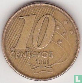 Brésil 10 centavos 2001 - Image 1