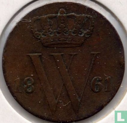 Netherlands ½ cent 1861 - Image 1