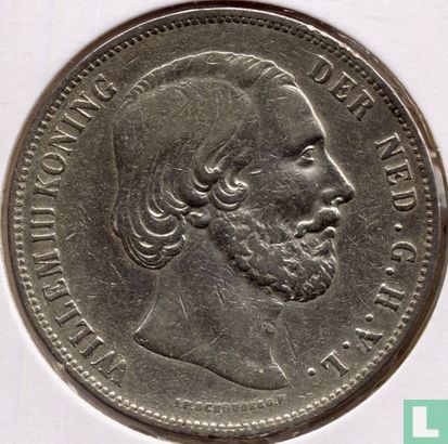 Pays-Bas 2½ gulden 1862 - Image 2