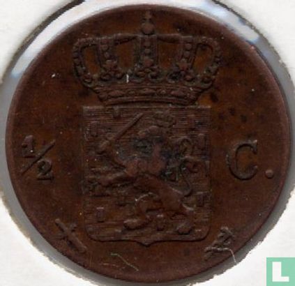 Netherlands ½ cent 1864 - Image 2