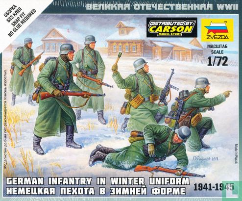 Duitse infanterie in winter uniform - Afbeelding 1
