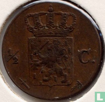 Netherlands ½ cent 1865 - Image 2