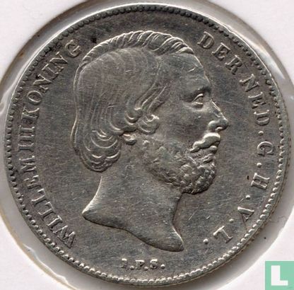 Nederland ½ gulden 1861 - Afbeelding 2